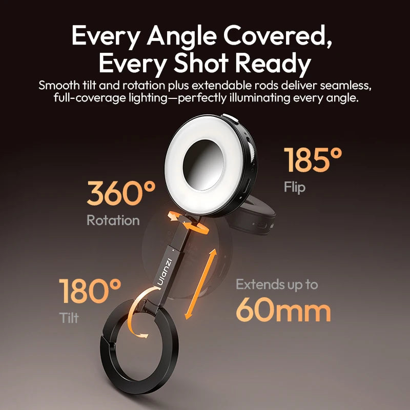 GlowMag™ Pro Light - Magnetic Studio Light Grip