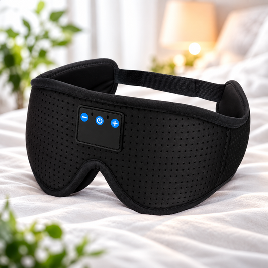 CalmaRêve™ – Masque de Sommeil Bluetooth avec Musique