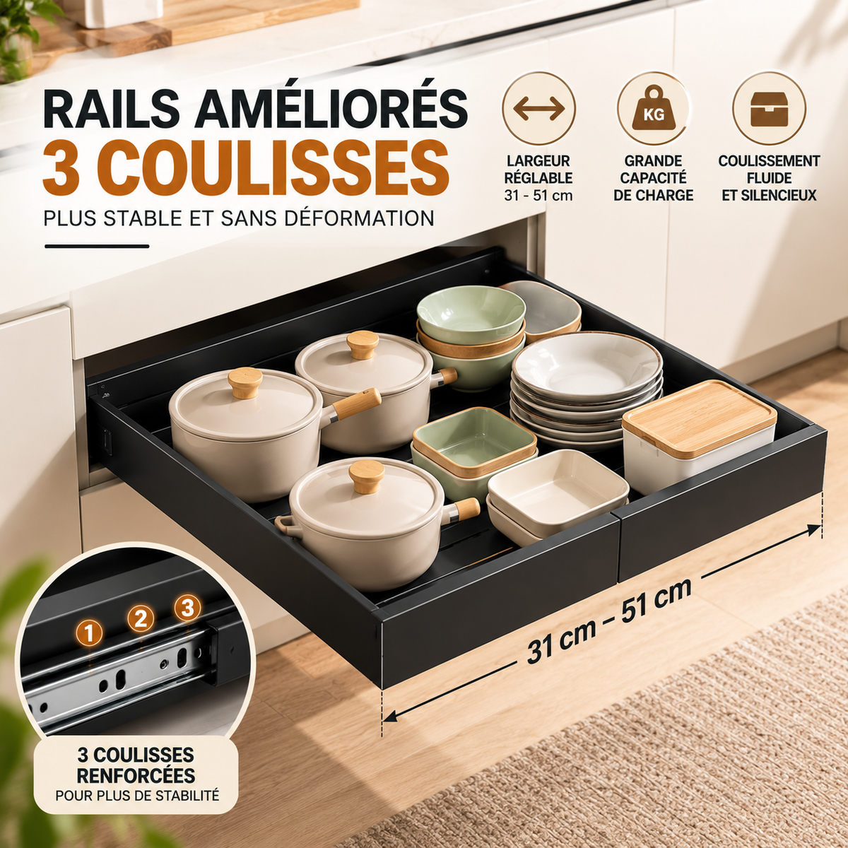 CalmaCoulisse™ en action