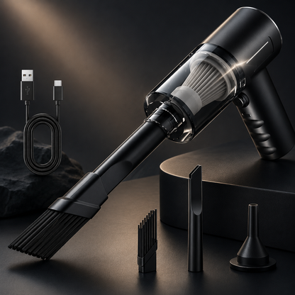 CleanJet™ - Aspirateur et souffleur d'air sans fil compact