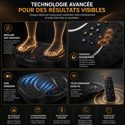 PowerPlate™ Pro - Plateforme vibrante corps entier