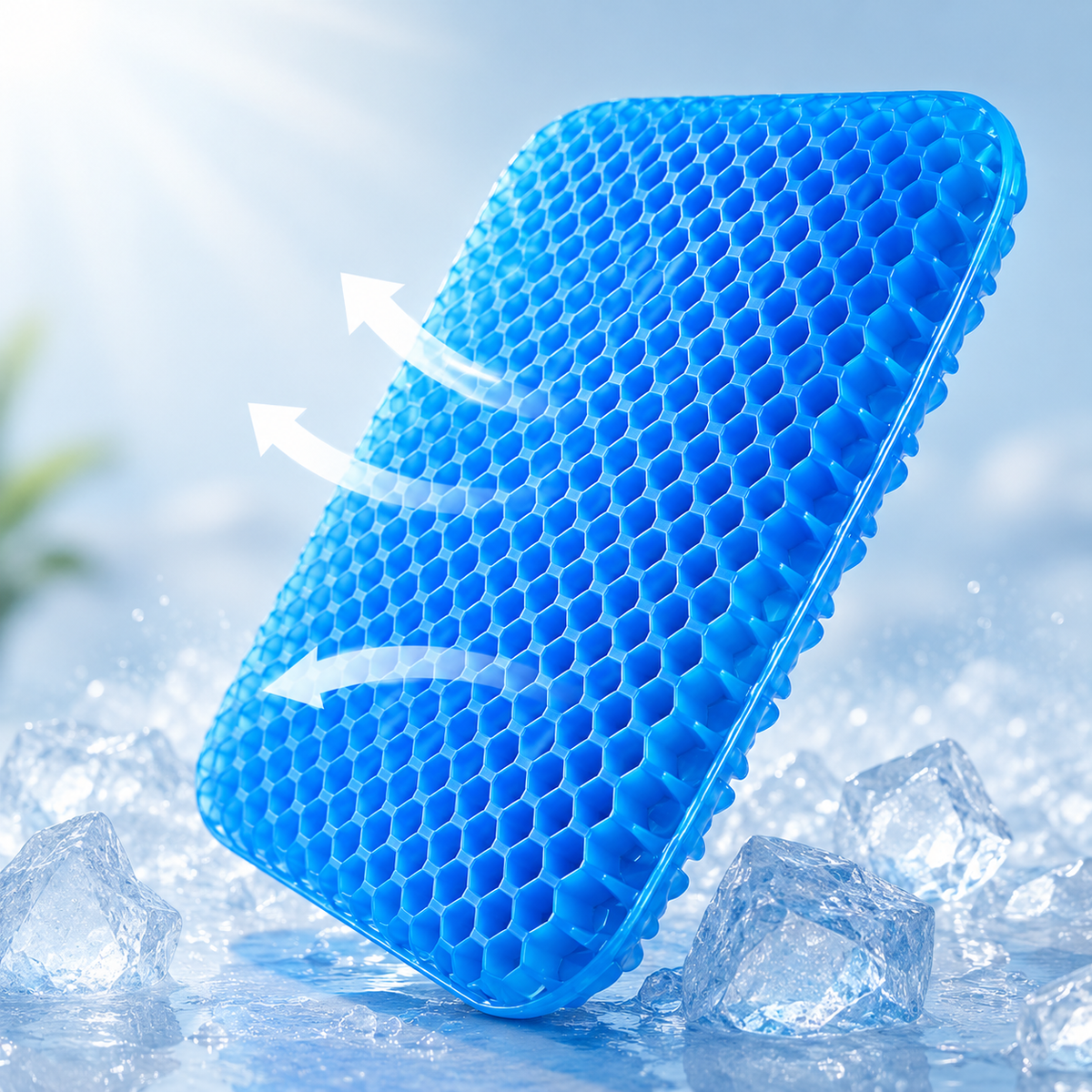 CloudSeat™ - Coussin d'assise ergonomique en silicone