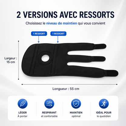GenouFlex™ - Support de genou ajustable pour un confort au quotidien
