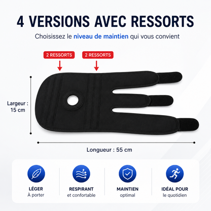 GenouFlex™ - Support de genou ajustable pour un confort au quotidien