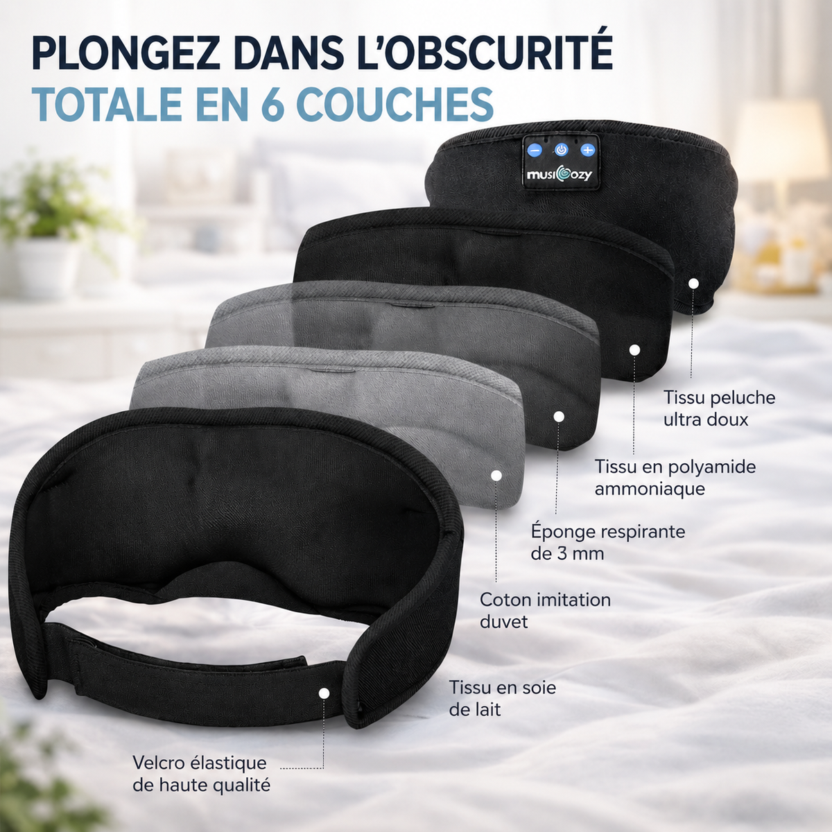 Musicozy - Endormez-vous plus vite et restez endormi plus longtemps