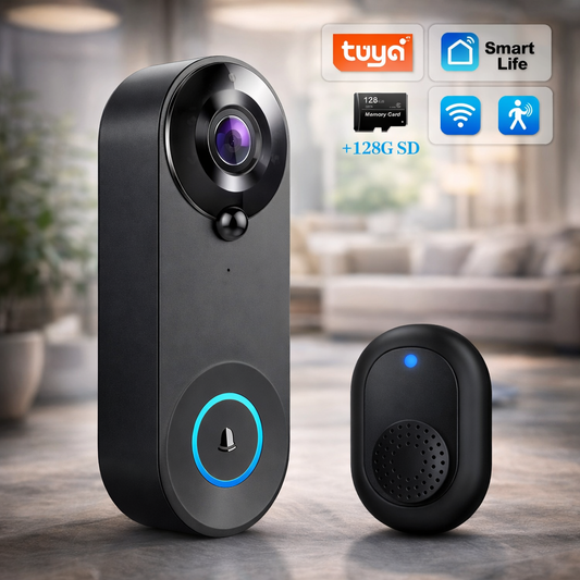 SecureBell Pro - Sonnette vidéo HD sans fil