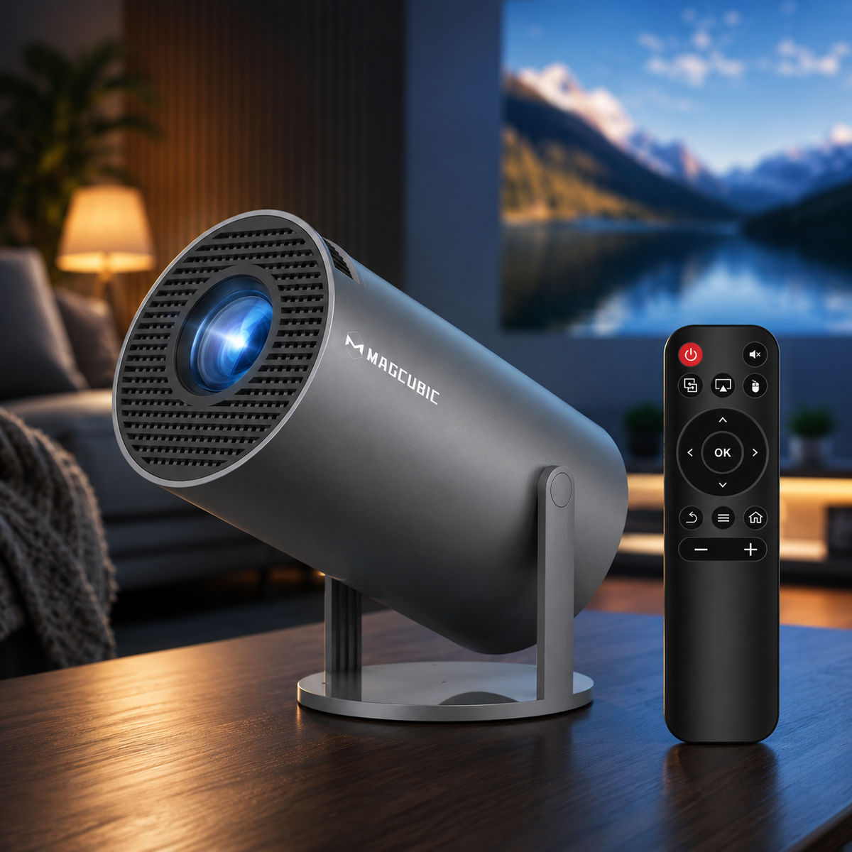 CinemaBeam™ Pro – Transformez N'importe Quel Mur en Votre Propre Cinéma