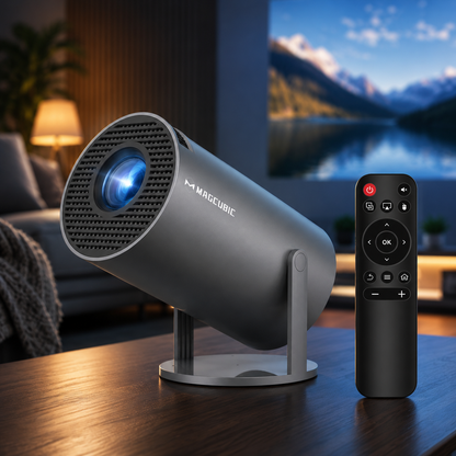 CinemaBeam™ Pro – Transformez N'importe Quel Mur en Votre Propre Cinéma